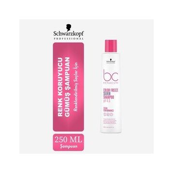Schwarzkopf 250 ml Bc Clean Renk Koruyucu Gümüş Şampuan