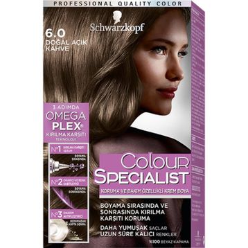 Schwarzkopf Colour Specialist Doğal Açık Kahve 6.0 Saç Boyası