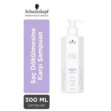 Schwarzkopf Scalp Clinix Anti-Hair Loss 300 ml Saç Şampuan