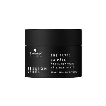 Schwarzkopf Session Label The Paste 65 ml 5 Adet Hacimlendirici Orta Tutucu Mat Şekillendirici Krem