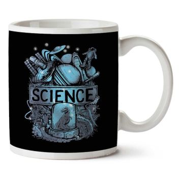 Science Montage Baskılı Kupa