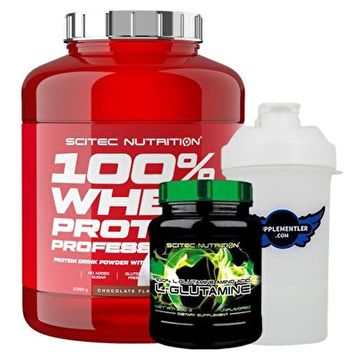 Scitec Whey Professional + L-Glutamine Kombinasyonu