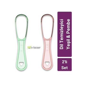 Scitech Pembe ve Yeşil Dil Temizleyici