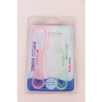 Scitech Pembe ve Yeşil Dil Temizleyici