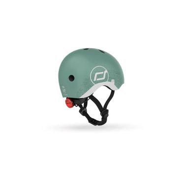 Scoot And Ride 181206-96497 Yeşil Helmet Reflective Bebek Kaskı