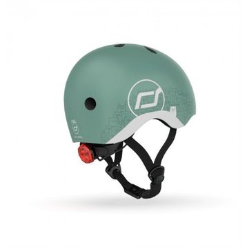 Scoot And Ride 181206-96497 Yeşil Helmet Reflective Bebek Kaskı