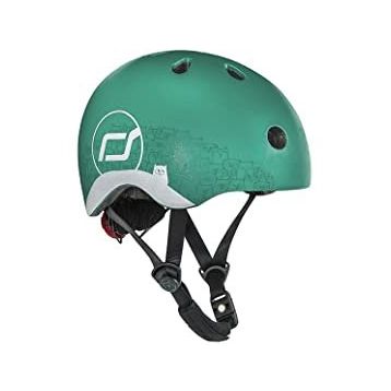 Scoot And Ride 181206-96497 Yeşil Helmet Reflective Bebek Kaskı
