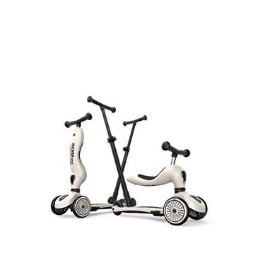 Scoot And Ride Push And Go Ash Açık Gri Ebeveyn Kontrollü Çocuk Scooter