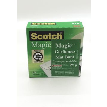 Scotch 19 mm X 33 mt Görünmez Bant