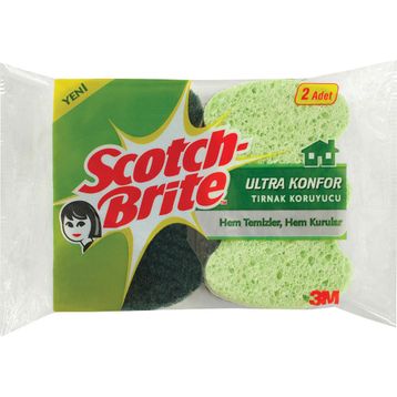 Scotch Brite Ultra Konfor Tırnak Koruyucu İkili Sünger