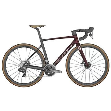Scott 2023 Kırmızı Siyah Addict RC 10 Yol Bisikleti