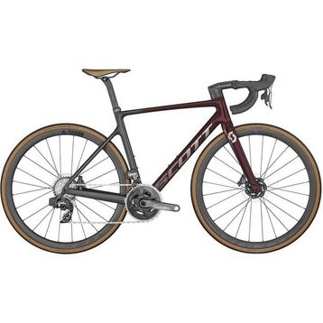 Scott 2023 Kırmızı Siyah Addict RC 10 Yol Bisikleti