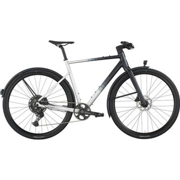 Scott Metrix 20 Eq 28 Jant 10 Vites 54 cm Kadro HD Siyah Beyaz Şehir Bisikleti