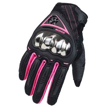 Scoyco MC44W Siyah Pembe Kadın Eldiven