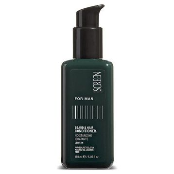 Screen 150 ml Screen For Man Beard Hair Conditioner Saç ve Sakal Durulama Gerektirmeyen Bakım Kremi