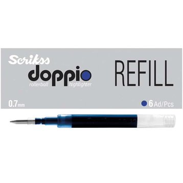 Scrikss 0,7 mm Mavi Roller Refil