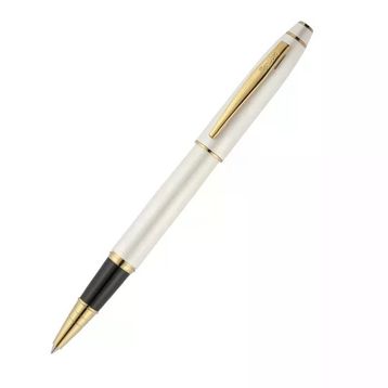 Scrikss 35 Kutulu Beyaz Altın Roller Kalem