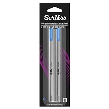 Scrikss 711 Mavi Tükenmez Kalem Refili