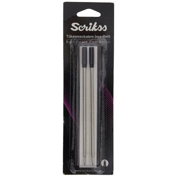 Scrikss 711 Siyah Tükenmez Kalem Refili