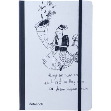 Scrikss A6 Flying Fish Müzik Defter Çizgisiz