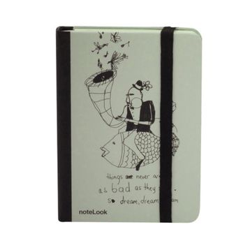 Scrikss A6 Flying Fish Müzik Defter Çizgisiz