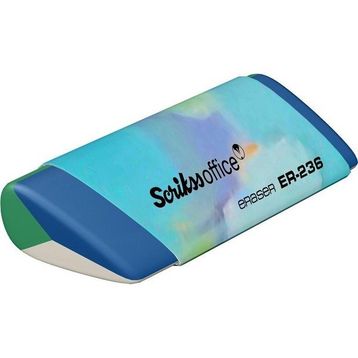 Scrikss ER-236 Mavi Tonları Mix Silgi