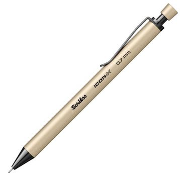 Scrikss Icon-x 0.7 mm Bej Metal Versatil Uçlu Kalem