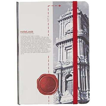 Scrikss İstanbul Kuleler A6 Notelook Çizgili Defter