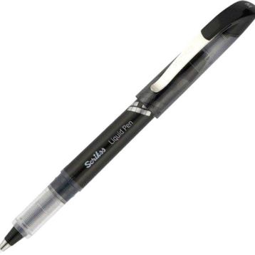 Scrikss LP-68 Liquid Pen Konik Uç Siyah Roller Kalem
