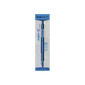 Scrikss Matri-X 0.5 mm Metalik Mavi Mekanik Kurşun Kalem