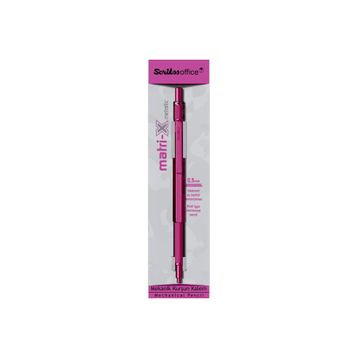 Scrikss Matri-X 0.5 mm Metalik Pembe Mekanik Kurşun Kalem