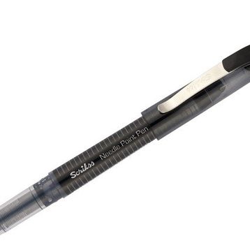 Scrikss NP-68 Siyah 0.5 mm İğne Uçlu Kalem