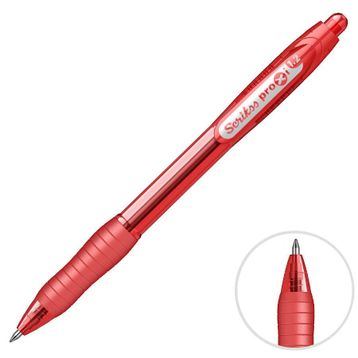 Scrikss Proxi 1.2 mm Kırmızı Tükenmez Kalem
