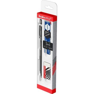 Scrikss Track Siyah 0.7 mm 3'lü Mekanik Kurşun Kalem