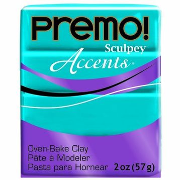 Sculpey 57 gr Transparan Mavi Premo Polimer Kil