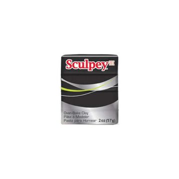 Sculpey Siyah 57 gr III Polimer Kil