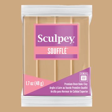 Sculpey Souffle Orta Kahve 48 gr Kil