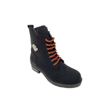 Sdf 50-1 Deri Trend Fashion Siyah Kadın Bot