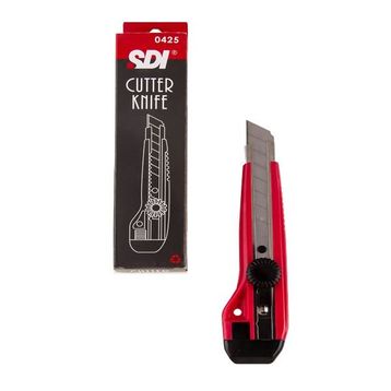 SDI Geniş Sıkıştırmalı Metal Ağızlı 2 Yedekli 0425 Maket Bıçağı