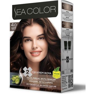 Sea Color Saç Boyası 4.0 3 Adet Saç Boyası