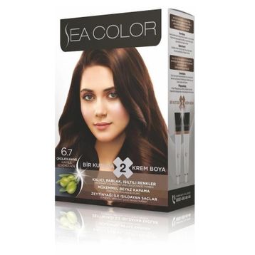 Sea Color Set 6.7 Çikolata Kahve Saç Boyası