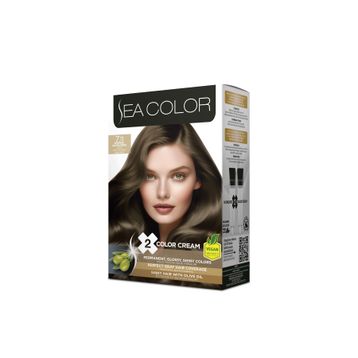 Sea Color Set 7.11 Yoğun Küllü Kumral Saç Boyası