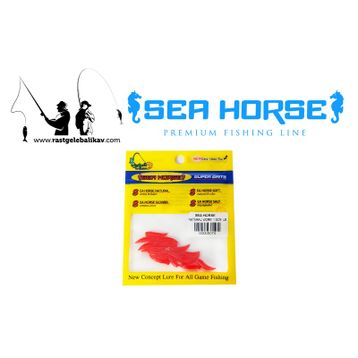 Sea Horse 1.5 cm L08 Natural Worm Suni Yem
