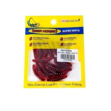 Sea Horse 2.5 cm L06 Natural Worm Suni Yem