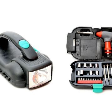 Sea Horse Flash Light With Tool Box