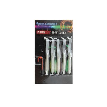 Sea Horse Glow 6,5 gr 5'li Paket Silikon Balık Suni Yem