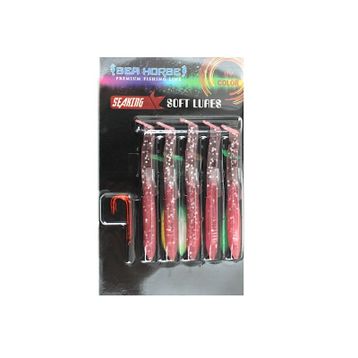 Sea Horse Glow 6,5 gr 5'li Paket Silikon Balık Suni Yem