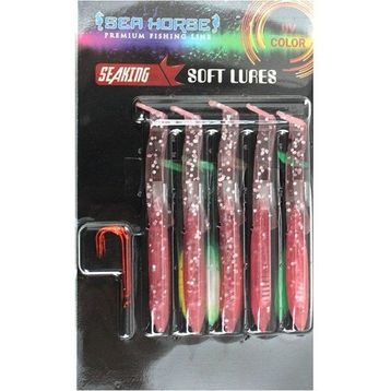 Sea Horse Glow 6,5 gr 5'li Paket Silikon Balık Suni Yem