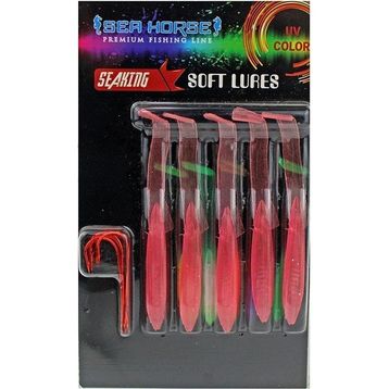 Sea Horse Glow C3 6.5 gr 5'li Paket Silikon Balık Suni Yem