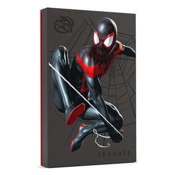 Seagate Firecuda Marvel Miles Morales Se 2 tb Harici Siyah Kırmızı Sabit Disk